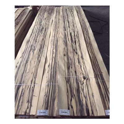 China Modern Ebony Wood Veneer black and white 0.5mm thickness for sale