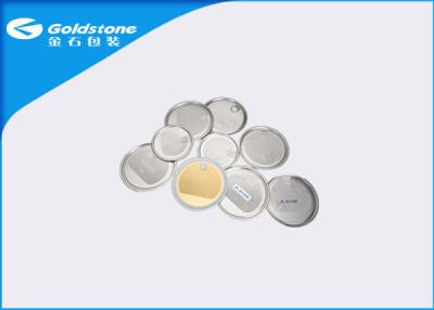 China Dry Goods Metal Can Packaging Peel Off Ends With Aluminium Foil Lids for sale