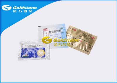 China Suelde la película farmacéutica de las bolsitas en caliente del papel de aluminio de la laca para los gránulos/los polvos en venta