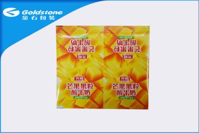 China Acid Fastness Yogurt Cover Cup Sealer Film For PP / PE / PS / PET Cup for sale