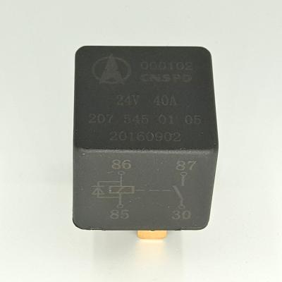 China North-benz truck relay 2075450105 24v 40a 4pin from north-benz for sale