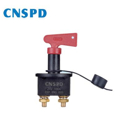 China 12V 200A Copper Car Truck Bus Battery Master Auto Disconnect Cut Out Switch for sale