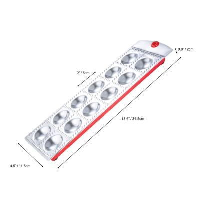 China Simple Viable Italian Pasta Mold Easy Ravioli Maker Tray with Square Cutter Edges Frame for Attachment and Shape for sale