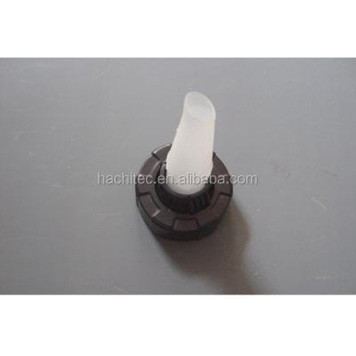 China Plastic Or Aluminum Plastic Caulking Gun Thread With Nozzle for sale