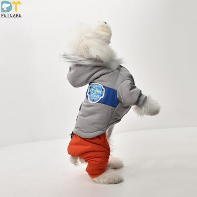 China Thick stocked pet clothes autumn and winter pet clothes winter dog clothes down jacket for sale