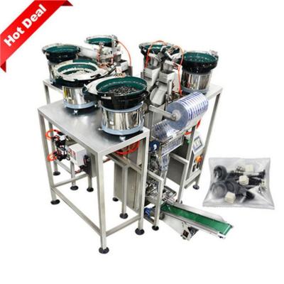 China machinery & Automatic Bolts Packing Machine / Small Scale Hardware Screws / Plastic Seals Bagging Machine for sale