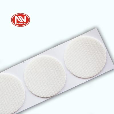 China Sustainable SGS Certificate Hook And Loop Self Adhesive Stick On Coins Spots Discs Circles Dots for sale