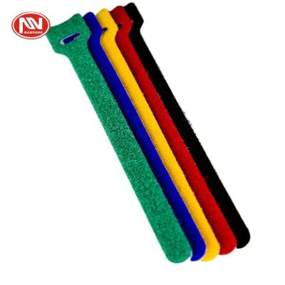 China Viable Customize Different Specifications Nylon Hook And Loop Cable Ties For Computer for sale