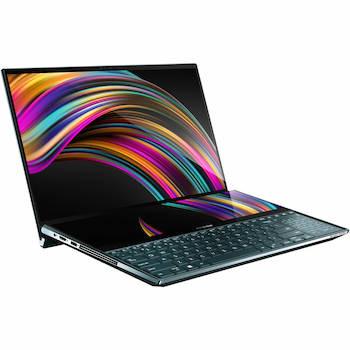 China A-SUS ZenBook Duo UX581 Laptop 15.6 4K UHD NanoEdge Touch Display Intel Core i9-10980HK 32GB RAM 1TB Pro SSD Factory Price 4g for sale