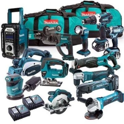 China MakitaS LXT1500 Lithium-ion Cordless 15-Tool Combo Power Drill Kit Brand New Power Tools Combo Kits for sale