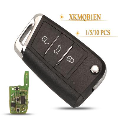 China Hot Sale 3 Buttons Universal Car Remote Key For Xhorse VVDI/VVDI 2 Fit VW MQB Key Fob XKMQB1EN Sku2135 for sale