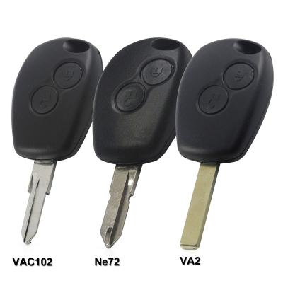 China 2 Button Car Remote Key Shell Case For Renault Megan Modus Clio Modus Kangoo Logan Sandero Duster For Nissan Almera A019+pei for sale