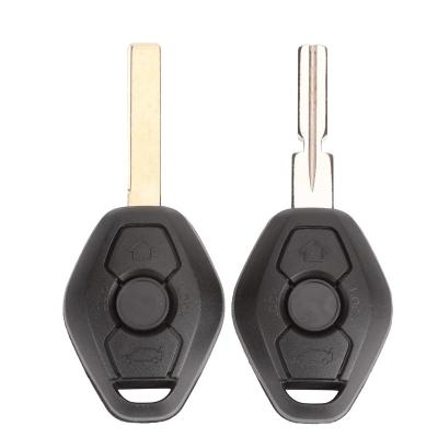 China For BMW 5 7 SERIES Z3 Z4 X3 X5 M5 325i E38 E39 E46 Hot Sale 3 Buttons Car Remote Key Shell For BMW 3 Key Case FOB Cover for sale