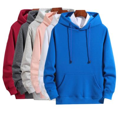 China Sustainable Wholesale Thick Cotton Plain Plus Size Hoodies Unisex Custom Sweatshirts for sale