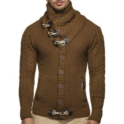 China Anti-Wrinkle Sueters De Muj Strickjacke Sweaters Cashmere Crewneck Pull Over Belt Custom Made Man Sweater Cardigan Maglioni for sale