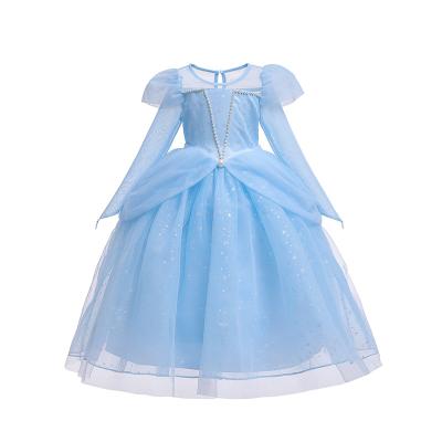 China Princess Anti-Static Dress Ariel Mermaid Girls Cosplay Costumes For Baby Mermaid Dress Up Kids Halloween Clothing for sale