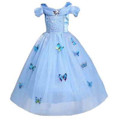 China Anti-Static Princess Costume Kids Costume Custom Made Princess Dress Up Costumes for sale