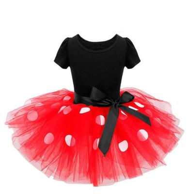 China Birthday Anti-Static Dress Up Dress For Halloween Cosplay Minnie Dress Up Child Costume Babies Clothing For Children for sale