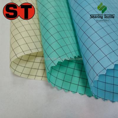 China Wholesale Anti-Static 66D*75D or 75D*75D 0.5CM or 1.0Cm Grid&Ripstop or Stripe Anti-Static or Anti-Static Pongee&Dewspo Fabric for sale