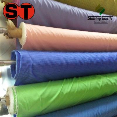 China 5mm breathable ripstop fabric /5mm nylon ripstop nylon taffeta fabric/waterproof ripstop nylon taffeta for sale