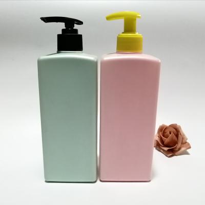 China Eco Friendly BEAUTY PACKAGING Pump Pink Green 8oz 12oz 500ml Shampoo Lotion Bottle for sale