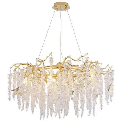 China Luxury Luxury Indoor Pendant Lamp Led Modern Crystal Chandelier LED Pendant Lighting, Chandelier Lighting Living Chandelier for sale