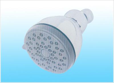 China Adjustable 4'' Portable Shower Head 2 function With Silver Colour Plastic Water Saving for sale