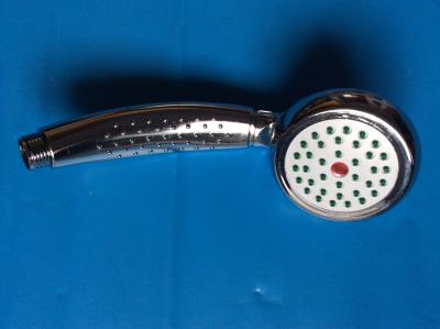 China Rainfall ABS Cheap Hand Single Function Shower Head With Chrome Plated Silver Color for sale