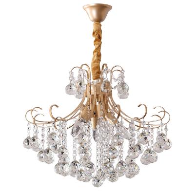 China Simple Modern European Hallway Restaurant Aisle Book Room Porch Door In Living Room Bedroom Crystal Chandelier Lamps for sale