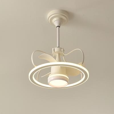 China Modern Modern Ceiling Fan Lights 6 Gears Adjustable Bedroom Living Fan Lamps Ceiling Remote Control Lamp for sale