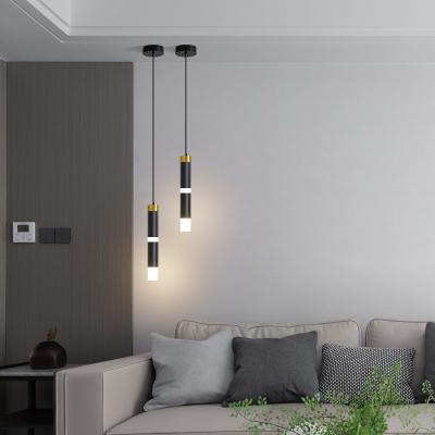 China Modern minimalist chandelier small long row table bedside bedroom restaurant TV background wall chandelier for sale