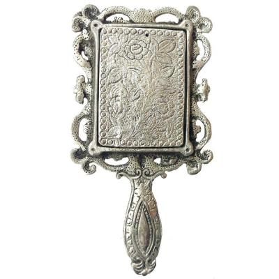 China Girls Vintage Custom Mini Vanity Hand Held Mirror Style for sale