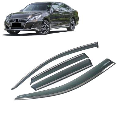 China Acrylic For TOYOTA CROWN CRS S200 2003-2016 Car Window Sun Rain Shade Visors Shield Shelter Protector Cover Trim Frame Sticker for sale