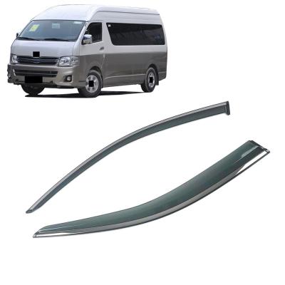 China Acrylic For TOYOTA Hiace 2004-2019 Car Window Sun Rain Shade Visors Shield Shelter Protector Cover Frame Sticker Exterior Accessories for sale