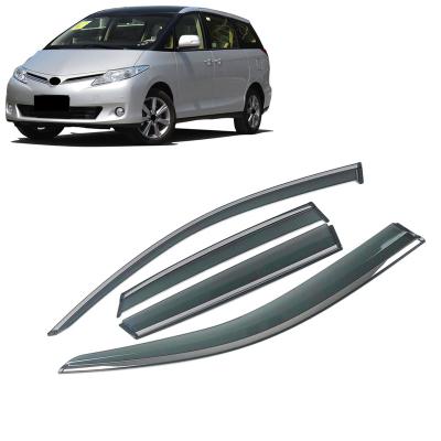 China Acrylic For TOYOTA Previa III R2 R5 2005-2019 Car Window Sun Rain Shade Visors Shield Shelter Protector Cover Trim Frame Sticker for sale