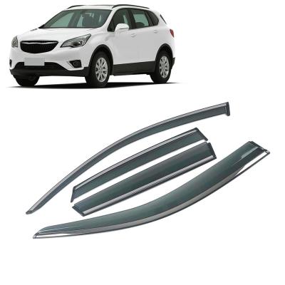 China Acrylic For BUICK ENVISION 2014 2015 2016 2017 2018 2019 Car Window Sun Rain Shade Visors Shield Shelter Protector Cover Trim Frame Stic for sale