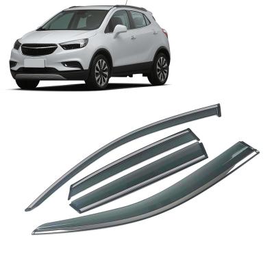 China Acrylic For BUICK ENCORE/Opel Mokka/Holden Trax 2013-2018 Car Window Sun Rain Shade Visors Shield Shelter Protector Cover Frame Sticker for sale