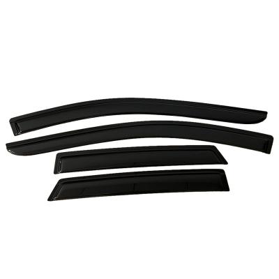 China Acrylic For Lincoln MKX 2007-2015 Auto Side Window Wind Deflectors Visors Black Rain Guard Door Visor Vent Shades Dark Smoke Ventvisor for sale