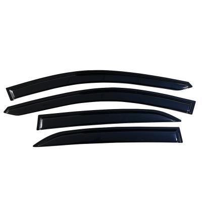 China Acrylic For Chevrolet Equinox 2005-2023 Side Window Wind Deflectors Visors Black Rain Guard Door Visor Vent Shades Dark Smoke Ventvisor for sale