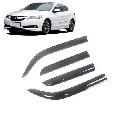 China Acrylic For Acura ILX Integra MDX TL TSX 1994-2018 Car Side Window Visor Sun Rain Guard Shade Protector Cover Trim Sticker Accessories for sale