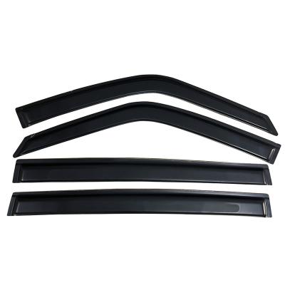 China Acrylic For Ford Galaxy 2006-2015 5-Doors Auto Black Tinted Car Side Window Visor Guard Vent Awnings Shelters Rain Guard Door Ventvisor for sale