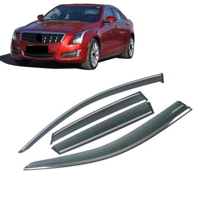 China Acrylic For CADILLAC ATS 2013-2019 Car Window Sun Rain Shade Visors Shield Shelter Protector Cover Frame Sticker Exterior Accessories for sale