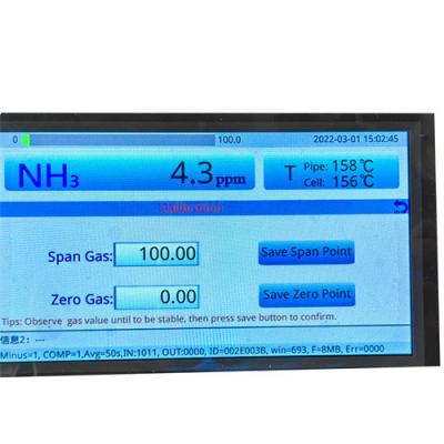 China Precise Trace Gas Analyzer CO / CO2 / HCL / HF 1L/Min Sampling Flow Rate for sale