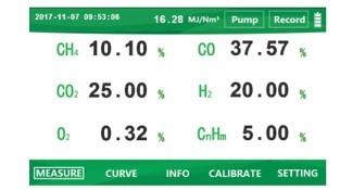 China O2 CH4 CO2 CO2 NDIR-Gasanalyse, Mehrkomponenten-Gasanalysator zu verkaufen