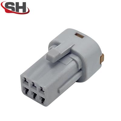 China car wire harness connector dj7066 w-1.2-11/21 door handle plug 6 hole automotive waterproof male female connector for sale