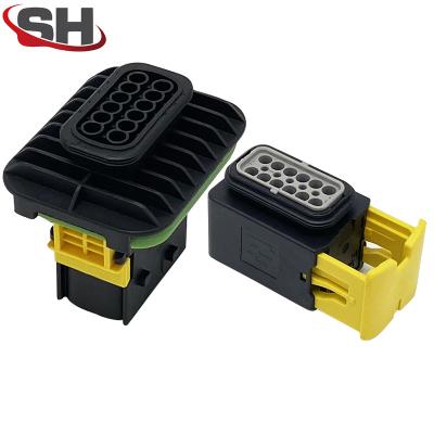 China Car 1-1564520-1 Automotive 12 Hole New Energy Waterproof Harness Connector 1-1703639-1 Connector Plug for sale