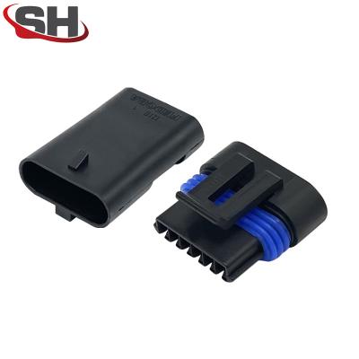 China Automotive Automotive Waterproof Harness Connector Male And Female Connector Sensor Plug 2/3/4/6 Pins Hole Plug for sale