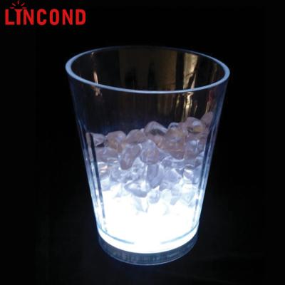 China Wholesale Lincond Viable Factory Bar Wine Led Light Up Ice Champagne Bucket for sale