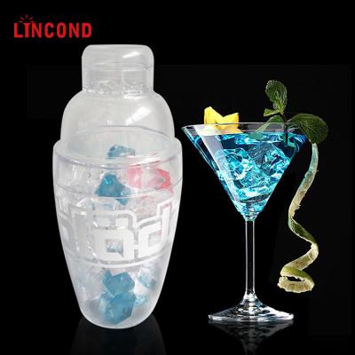 China Lincond BPA Free Viable Plastic Protein Shaker Custom Protein Shaker 3 in 1 Protein Shaker for sale