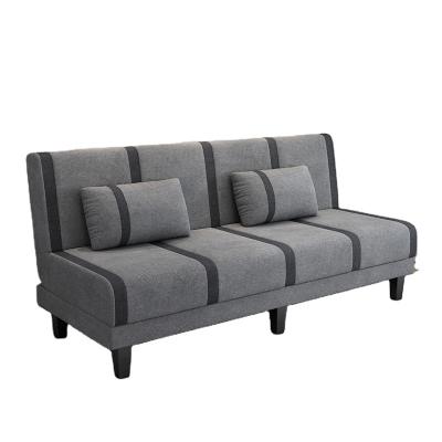 China Mid Century Modern Factory Directly Supply New Lazy Wind Lazy Sofa, Cotton Living Room Canvas Sofa for sale